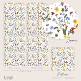 Dried Flowers Wallpaper - Herbolarium - Lovalù
